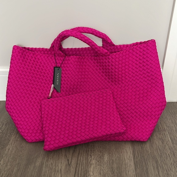 Naghedi Handbags - Naghedi st. Barths bag. Large tote. Miami pink. New.